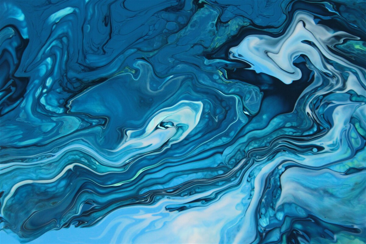 Fototapet marmură albastră abstractă