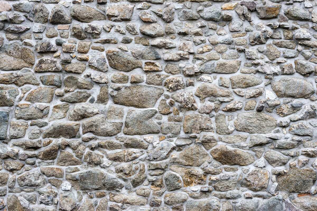 Fototapet pietre de diferite mărimi și forme