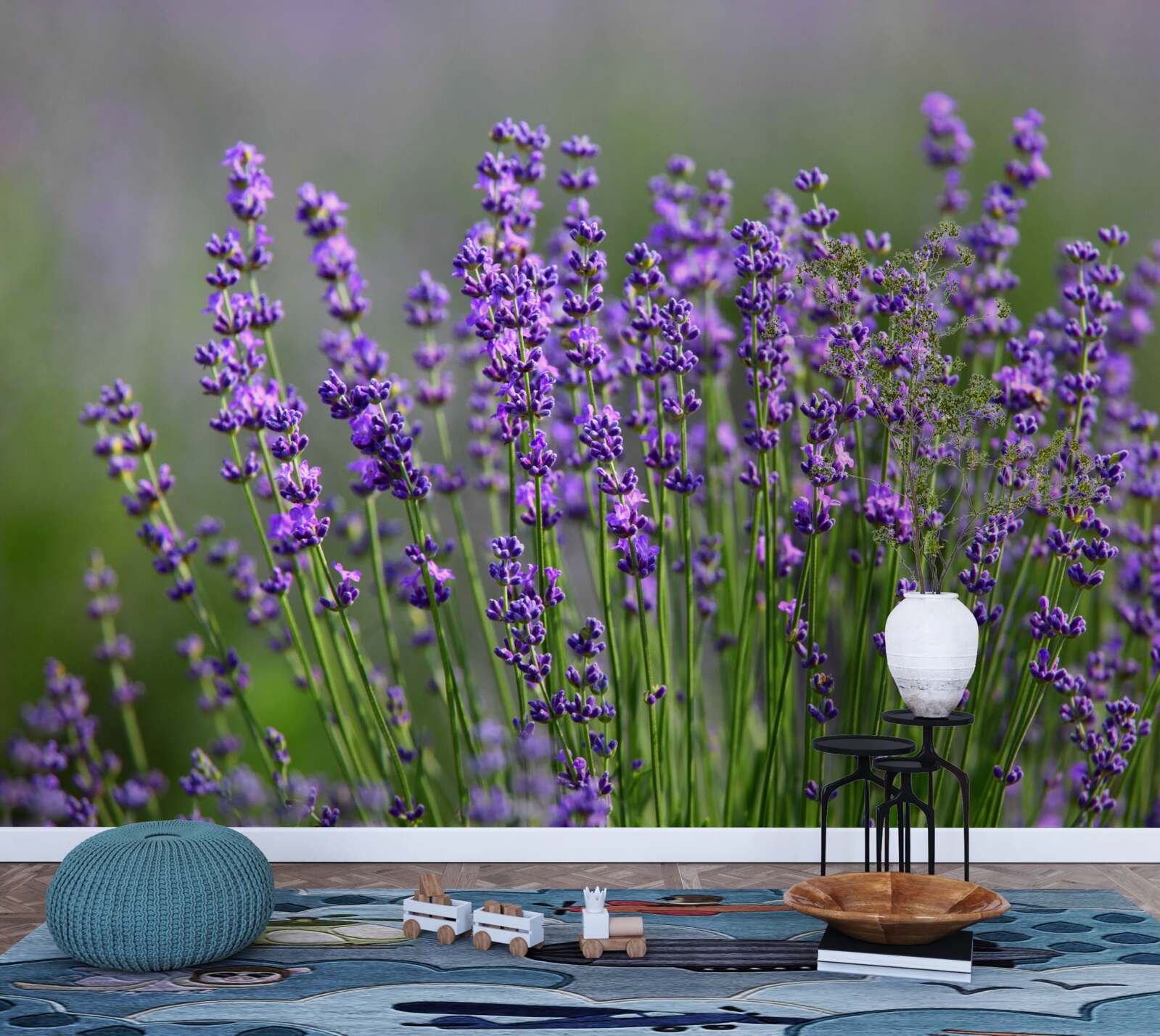 Fototapet culoare lavanda-violet