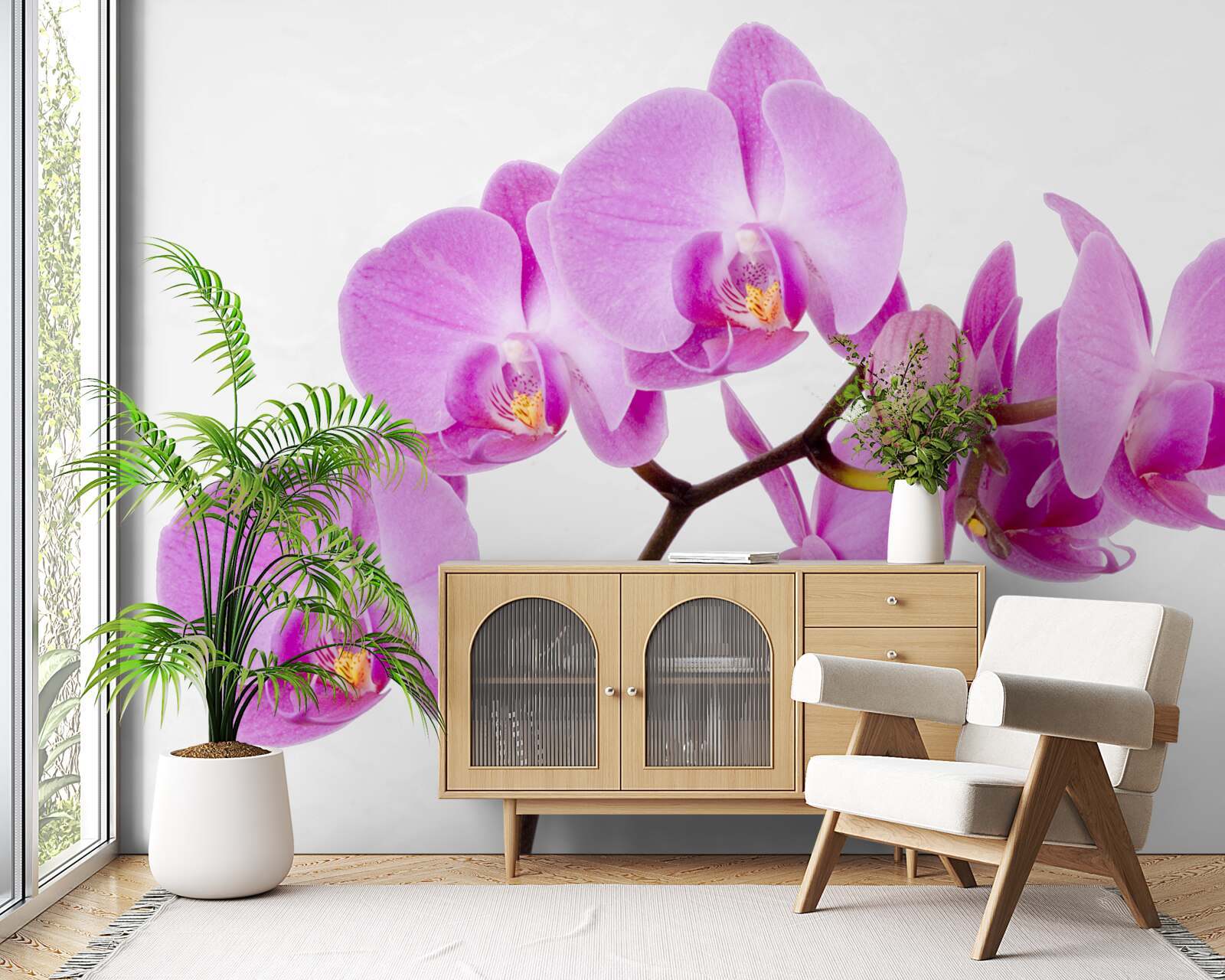 Fototapet orhidee afrodita violet