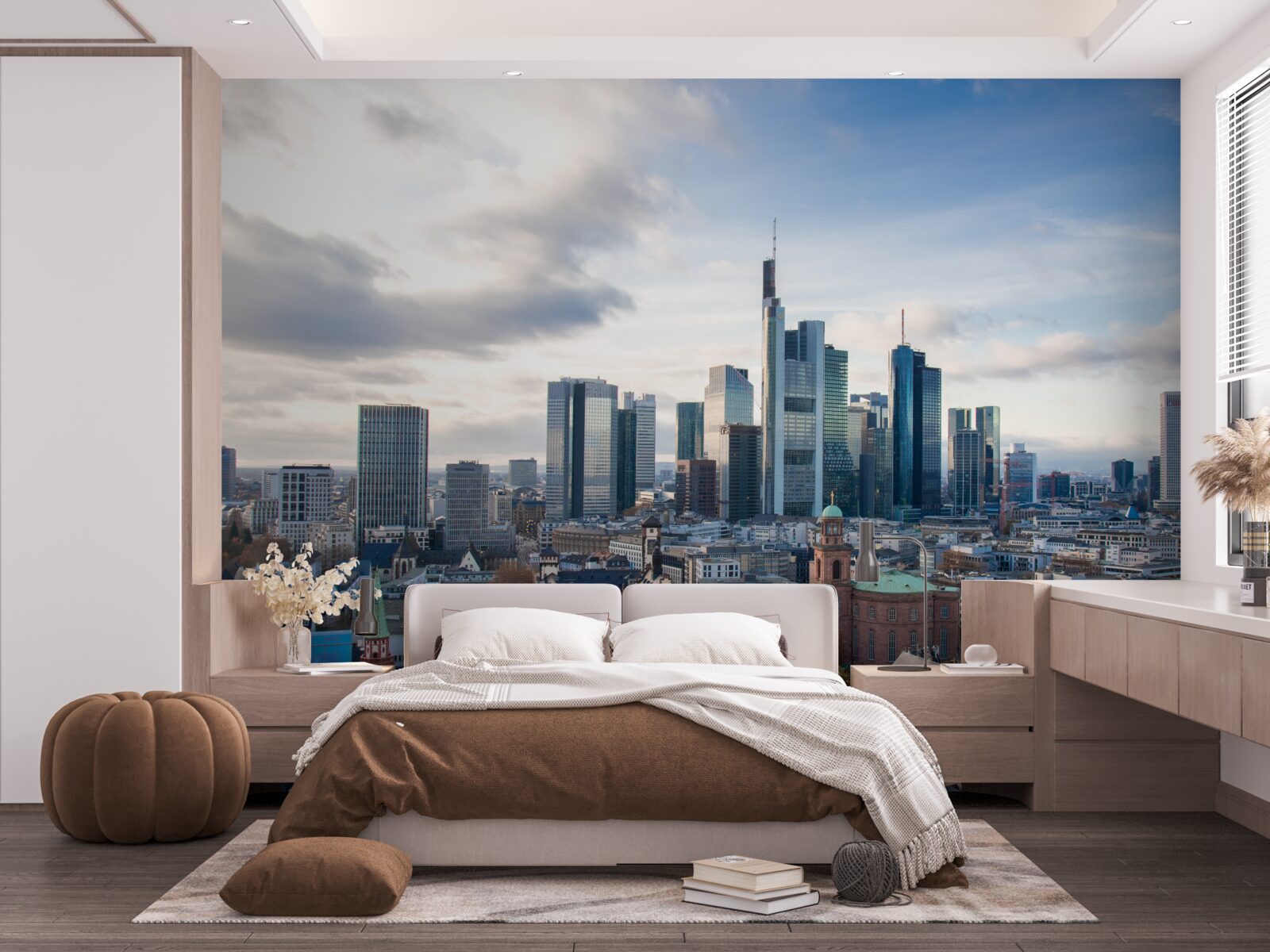 Fototapet panorama frankfurtu