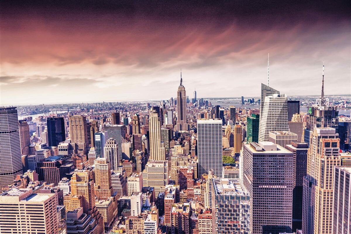 Fototapet zgârie-norii din new york