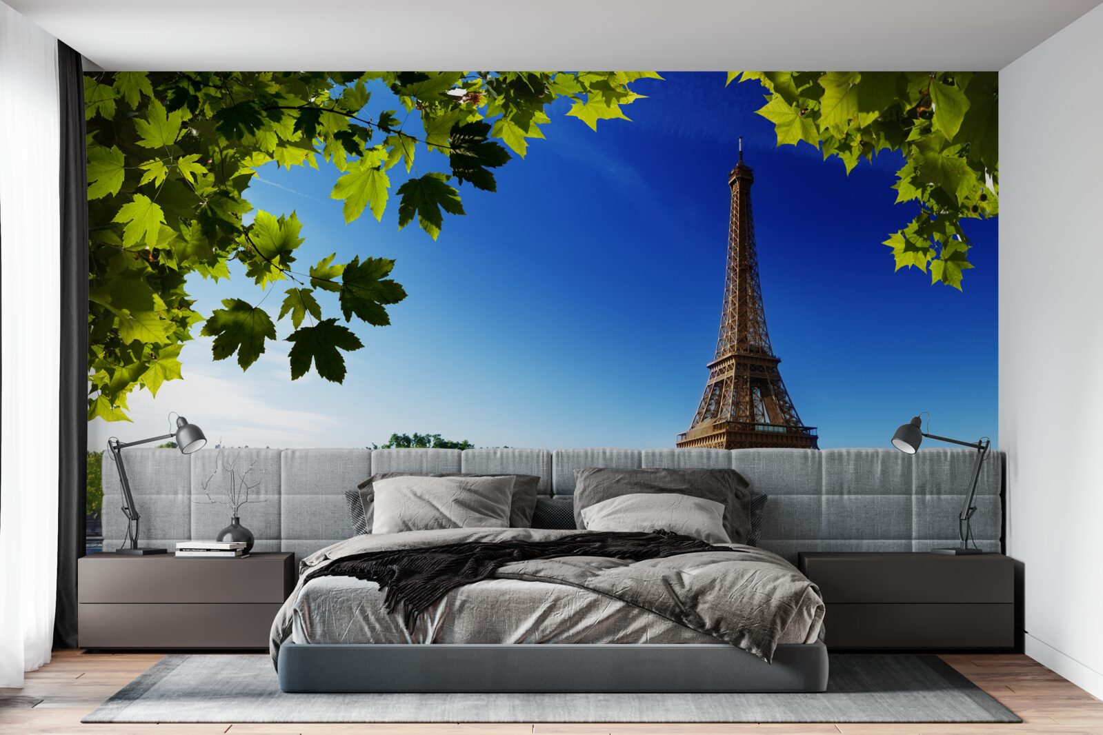 Fototapet peisajul magnific al turnului eiffel