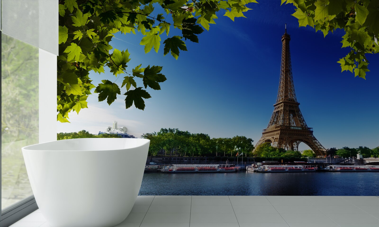 Fototapet peisajul magnific al turnului eiffel