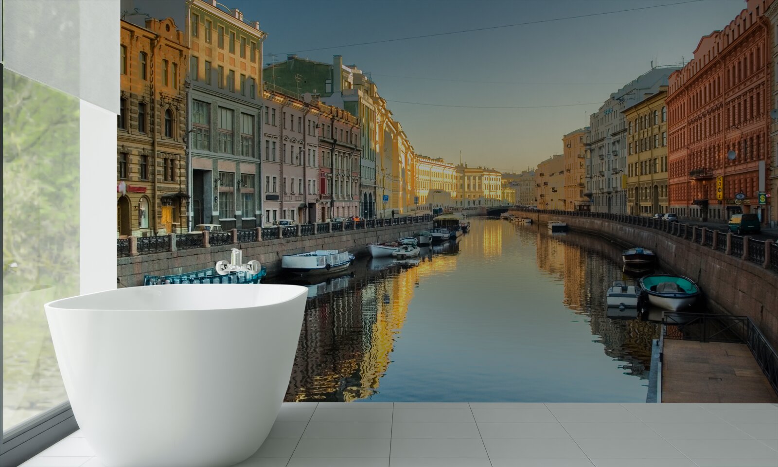 Fototapet canalul sankt petersburg are o mare frumusețe