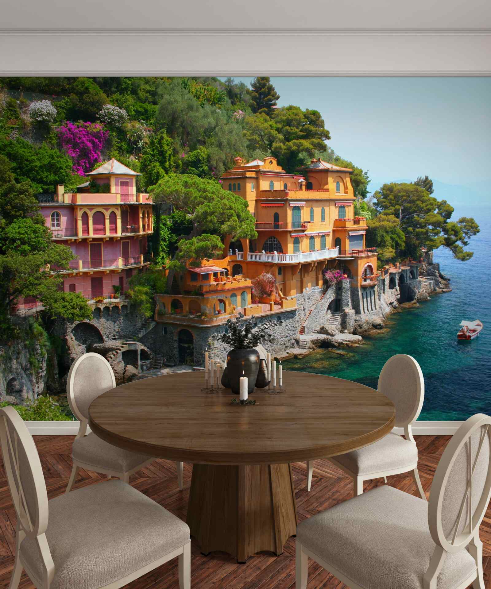 Fototapet apartamente lângă coasta mării