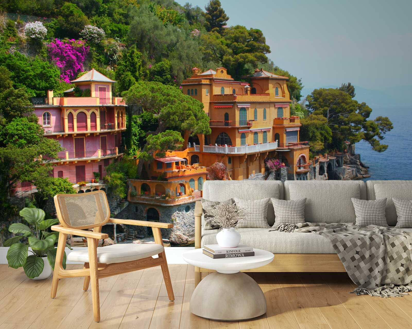 Fototapet apartamente lângă coasta mării