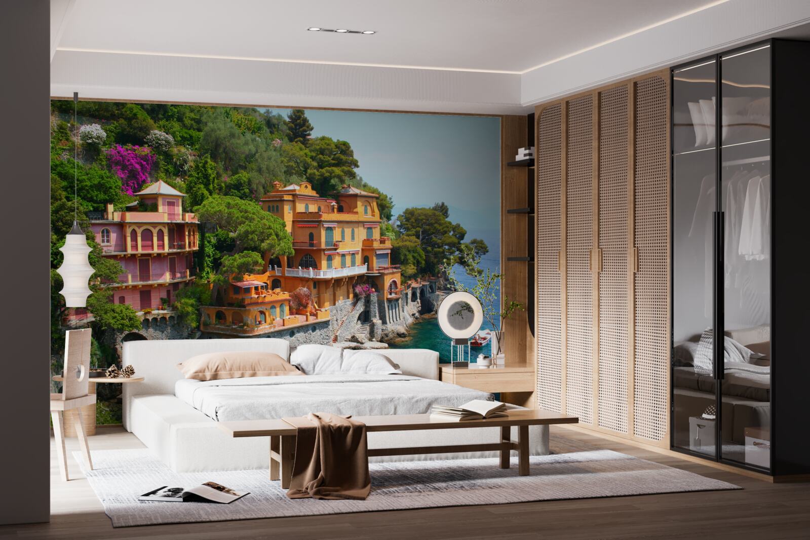 Fototapet apartamente lângă coasta mării