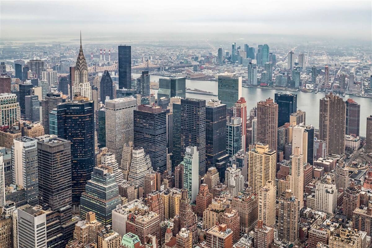 Fototapet traversarea statului new york