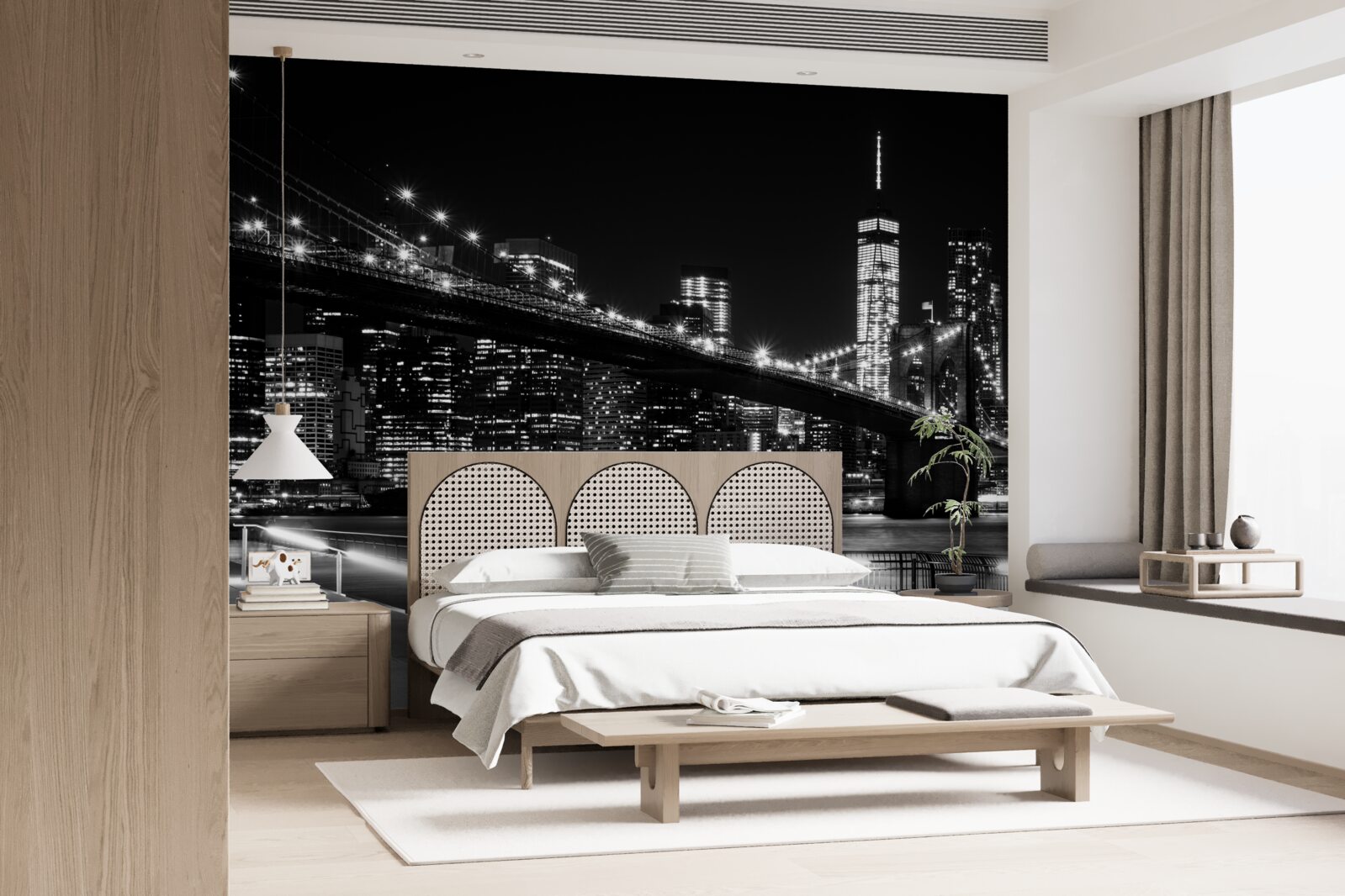 Fototapet New York Waterfront fără oameni
