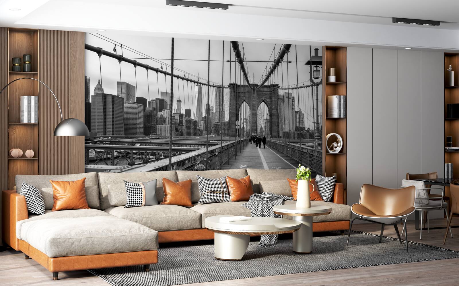 Fototapet most manhattanu