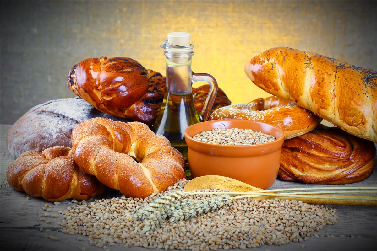 Fototapet produse de patiserie care tentează cu o aromă plăcută