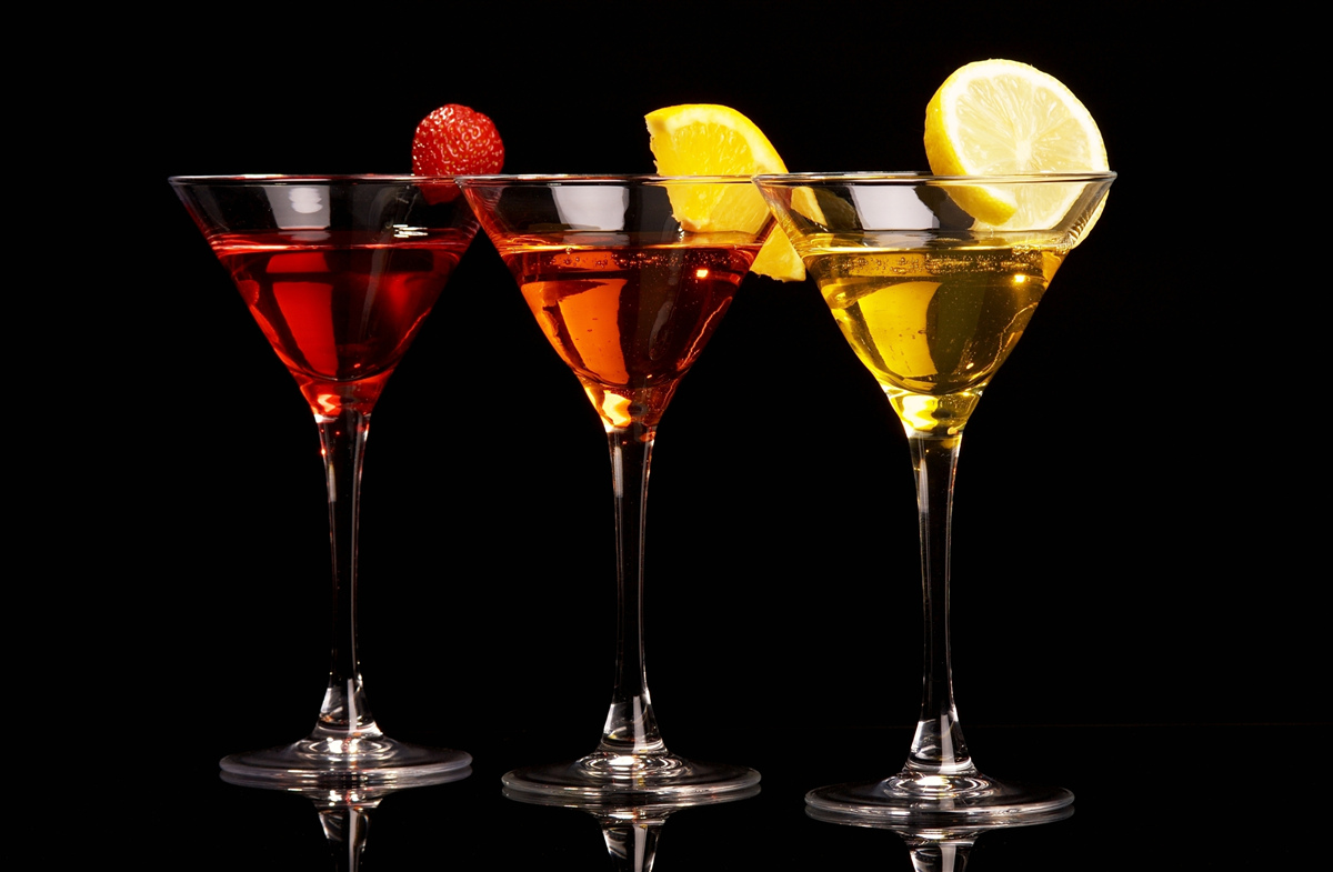 Fototapet estetica cocktailului