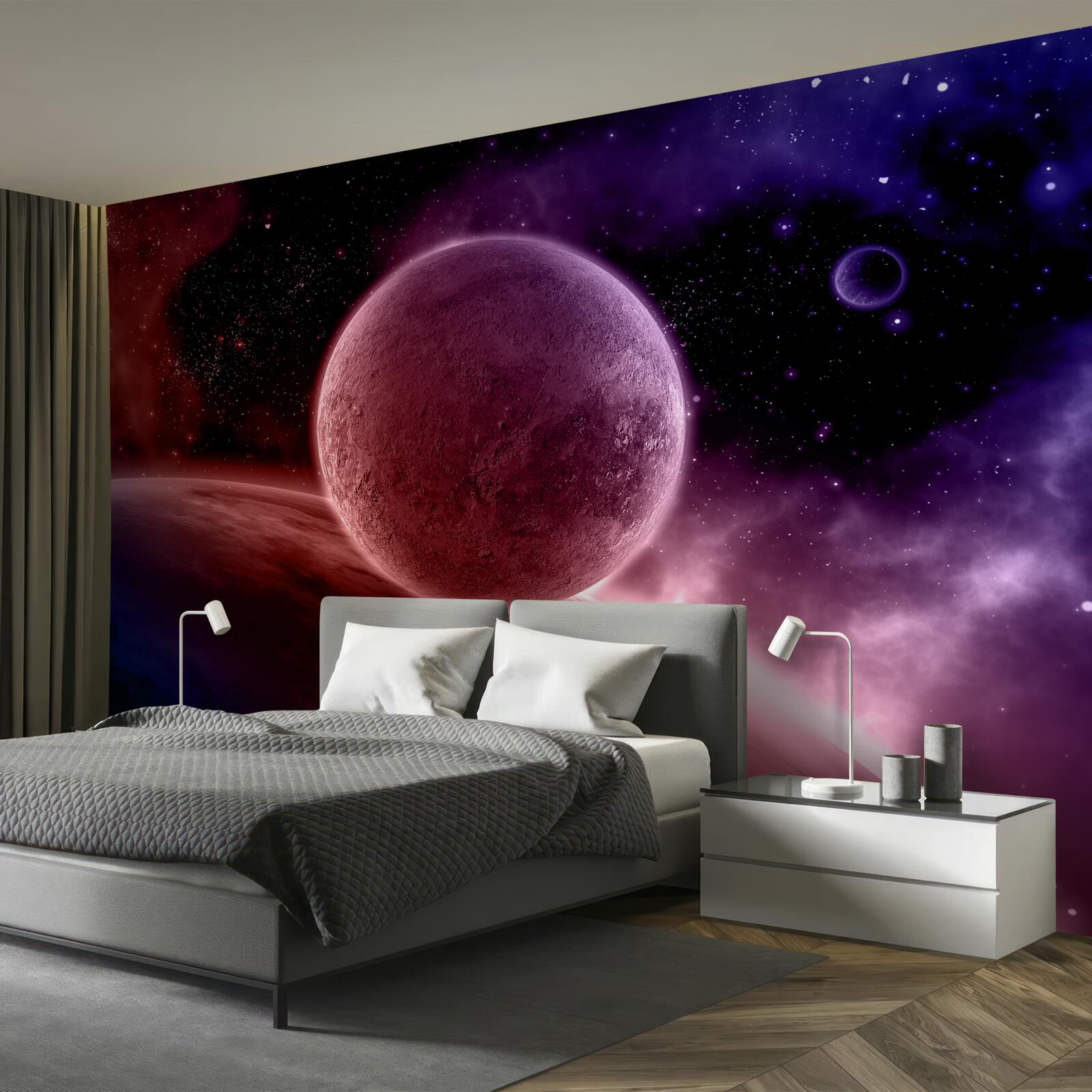 Fototapet planete nedescoperite din spațiul nostru
