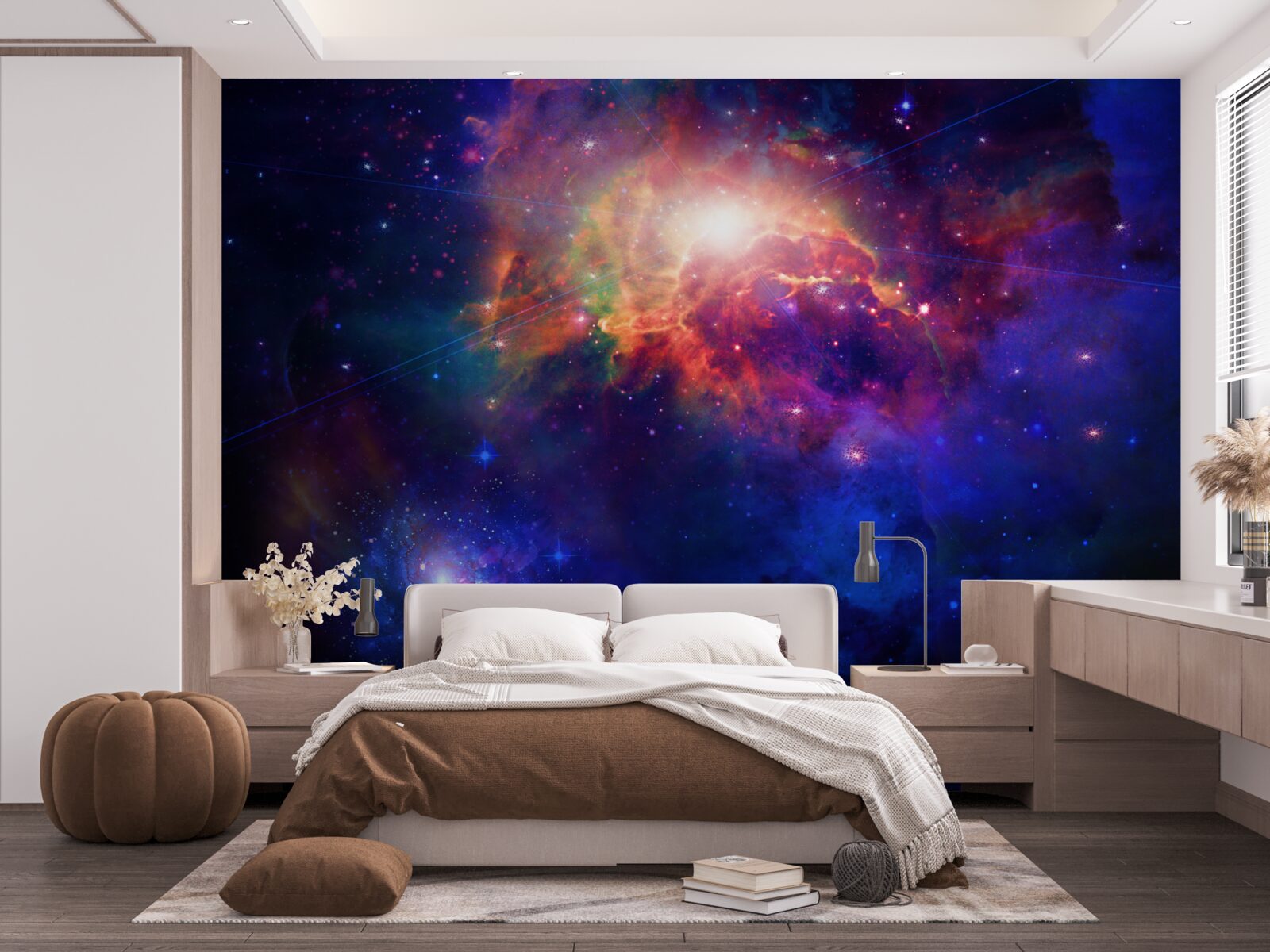 Fototapet adâncimea nebuloasei cosmice