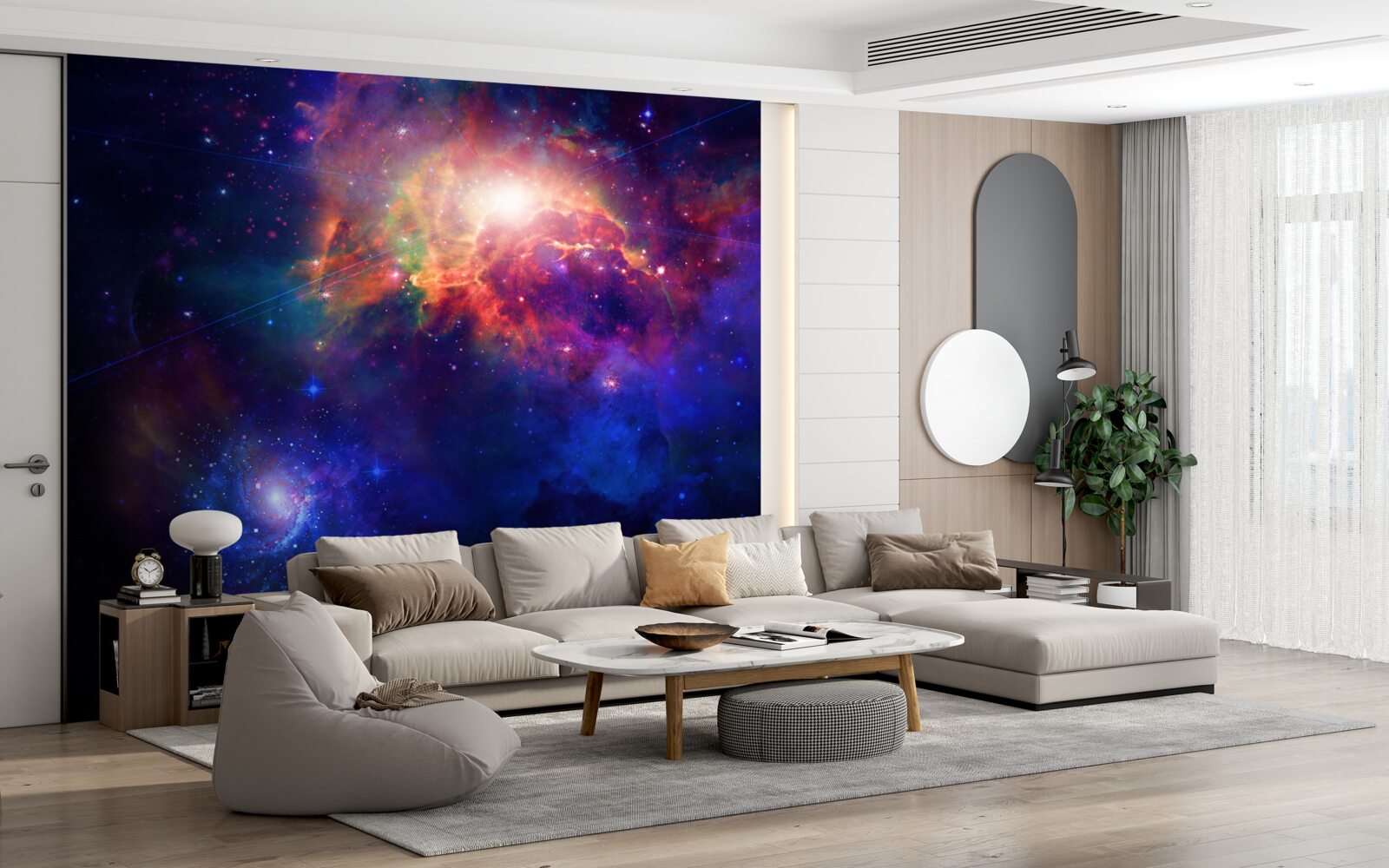 Fototapet adâncimea nebuloasei cosmice