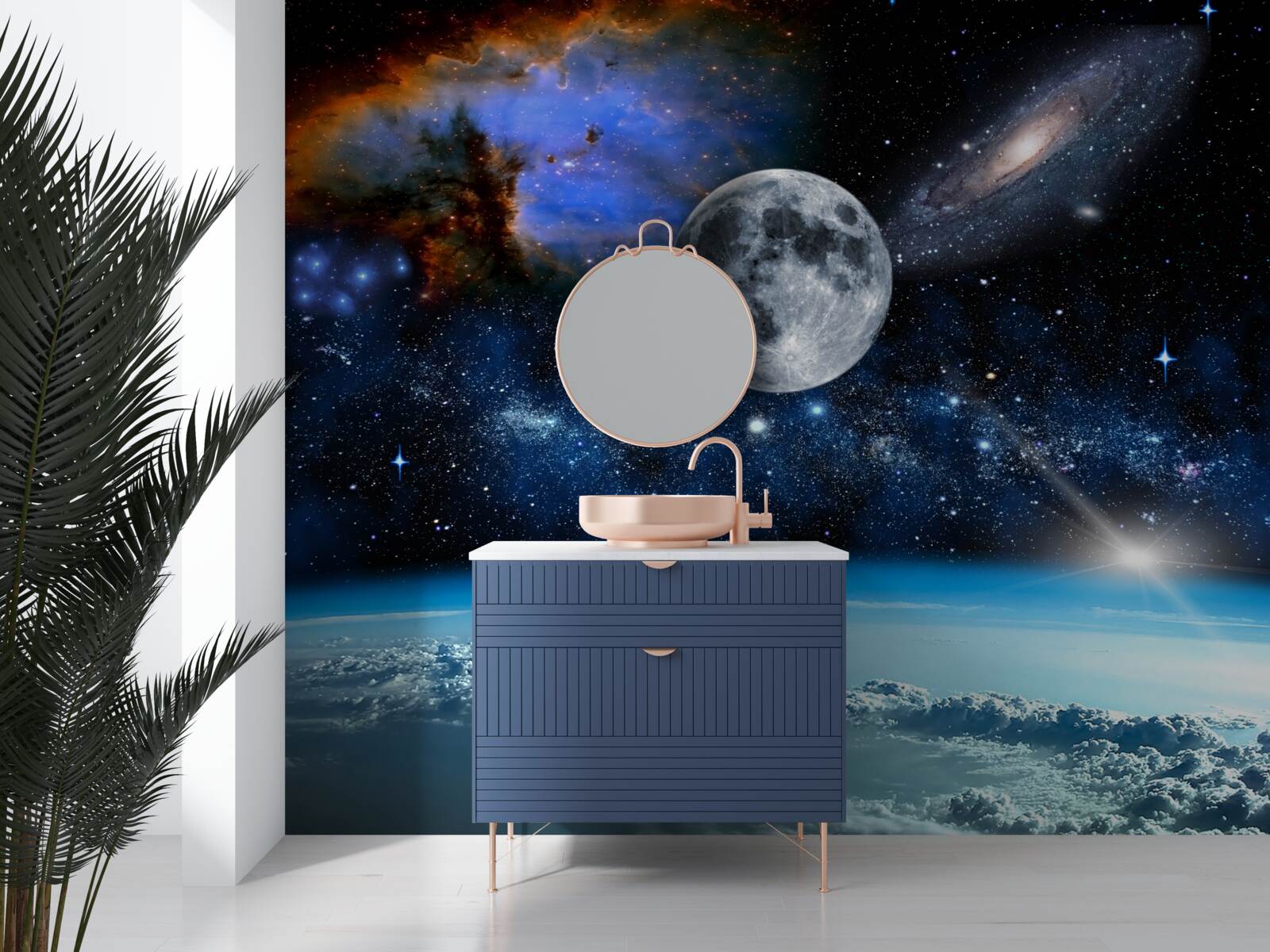 Fototapet o panoramă fascinantă a universului