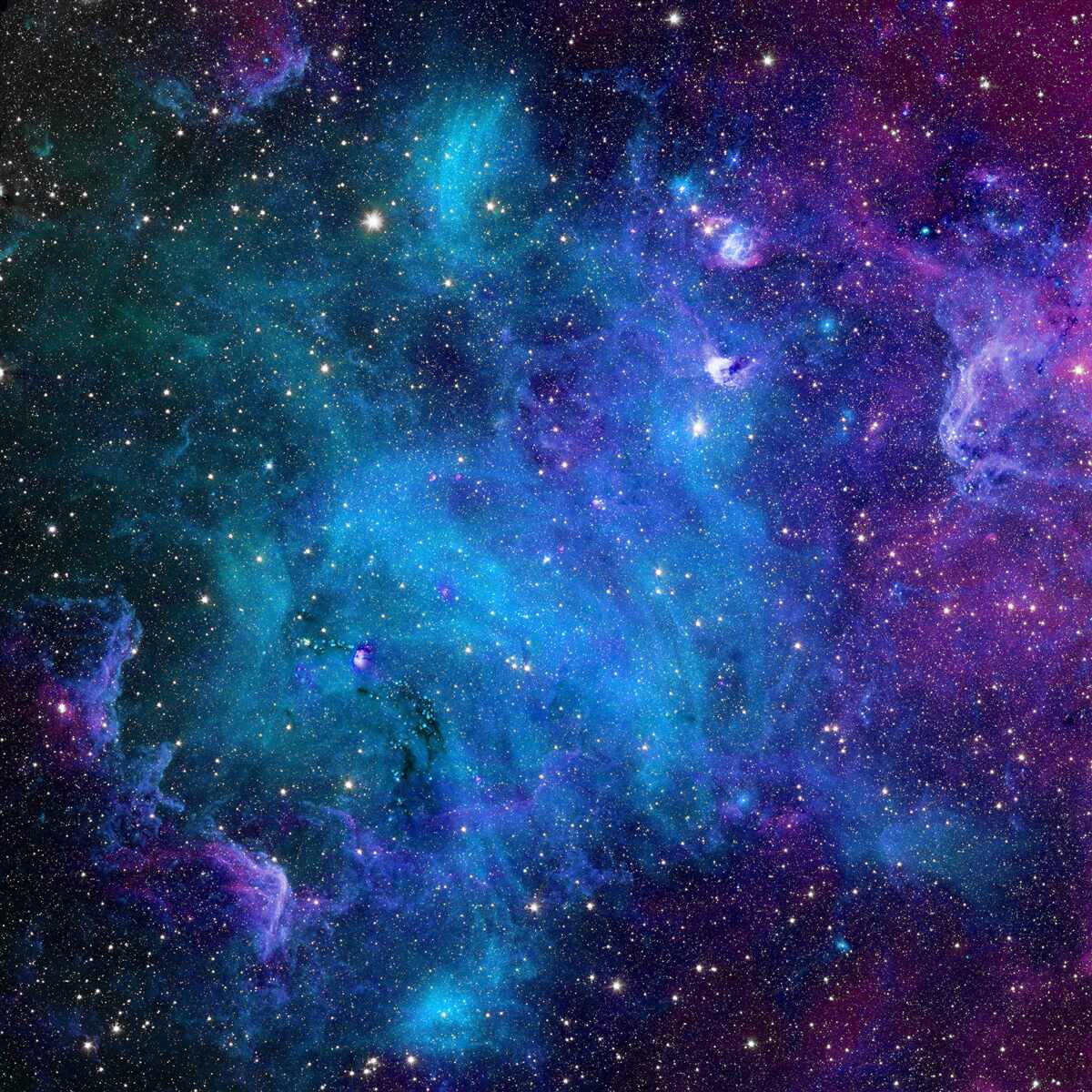 Fototapet stele în panorama celestă