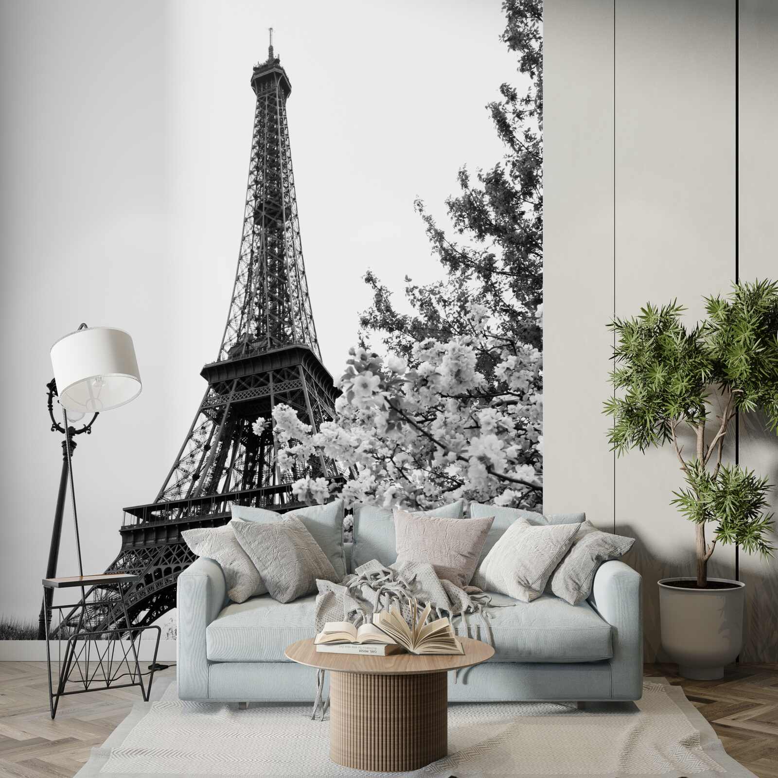 Fototapet turnul eiffel primăvara