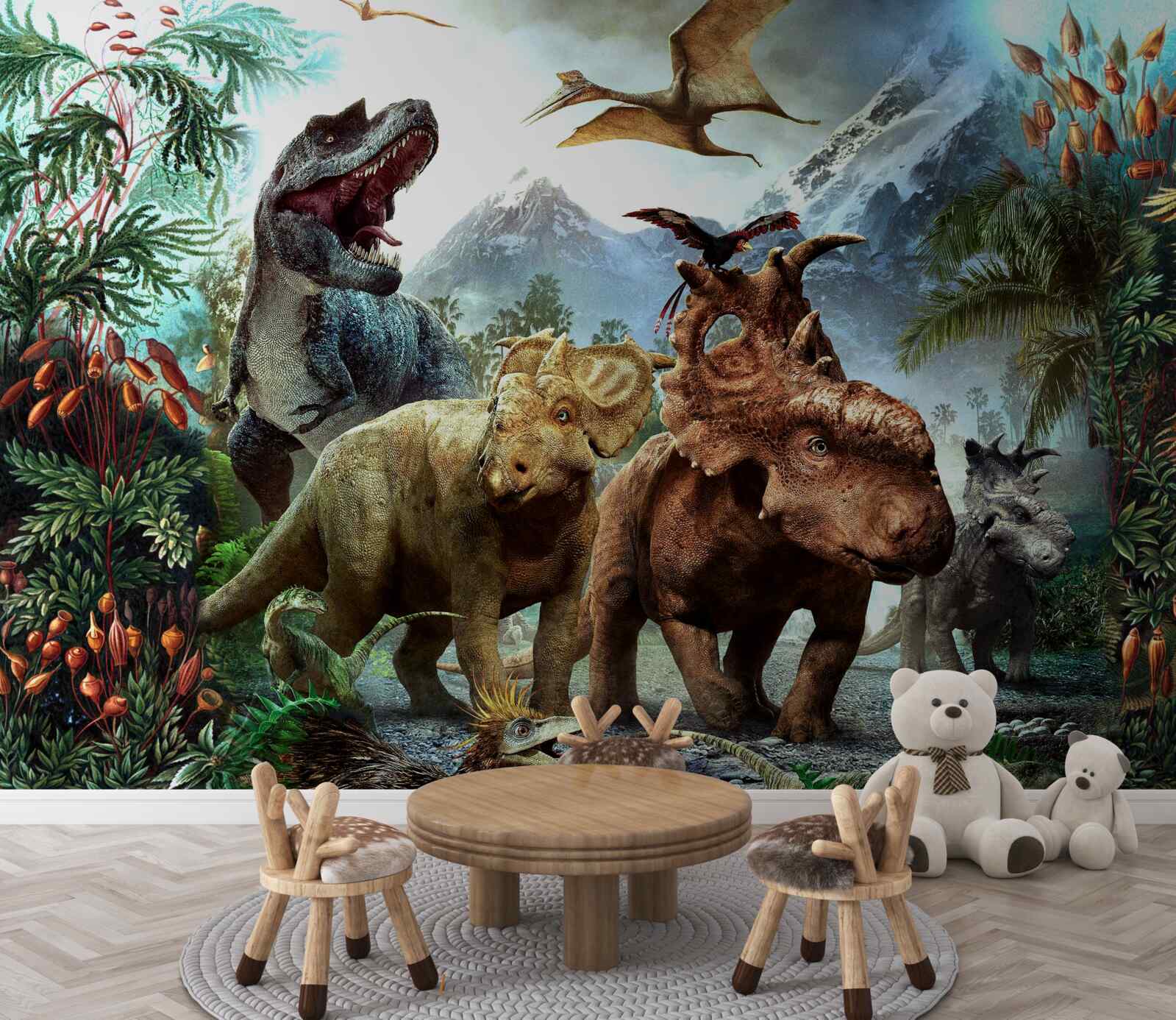 Fototapet Dinozauri jurasici