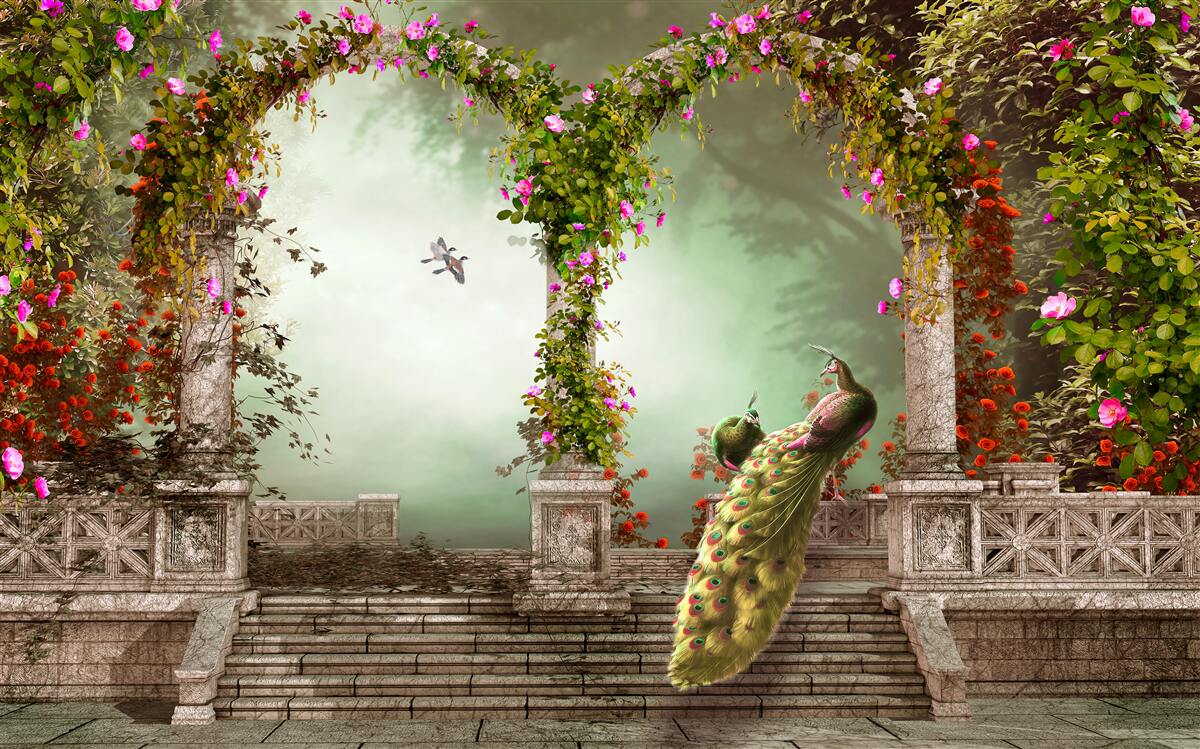 Fototapet natură magică frumoasă