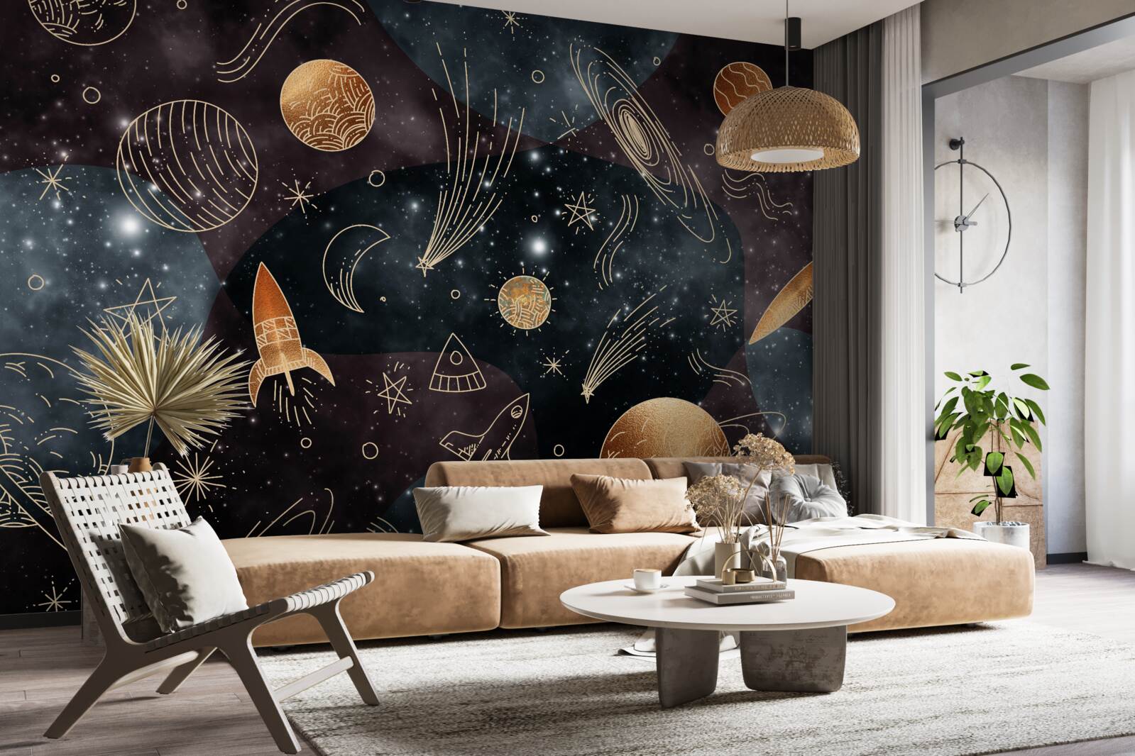 Fototapet explorarea spațiului și astronomie