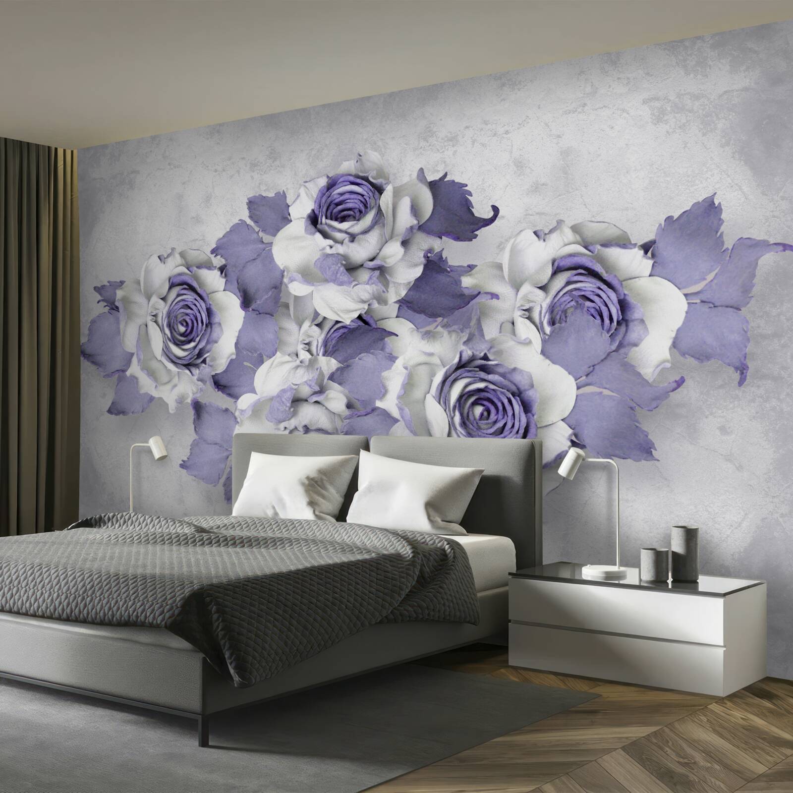 Fototapet decor floral liliac