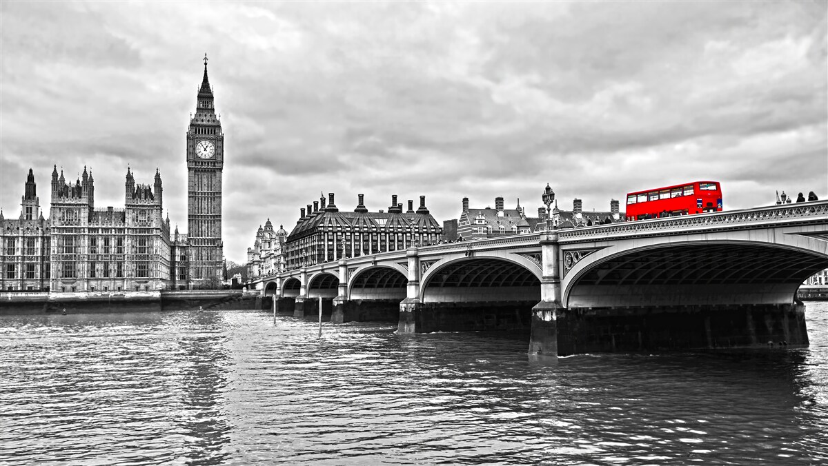 Fototapet podul londonez peste thames