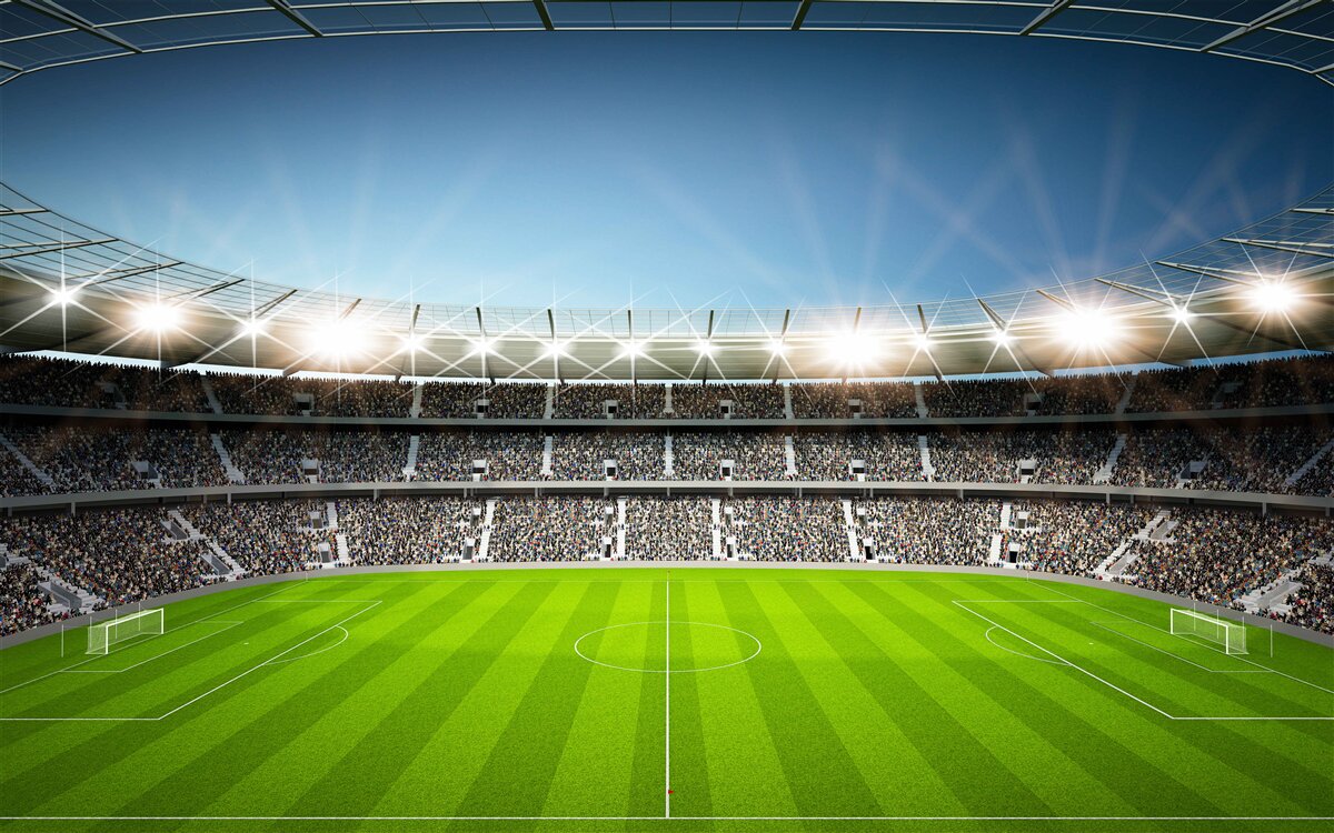 Fototapet stadion pentru fani