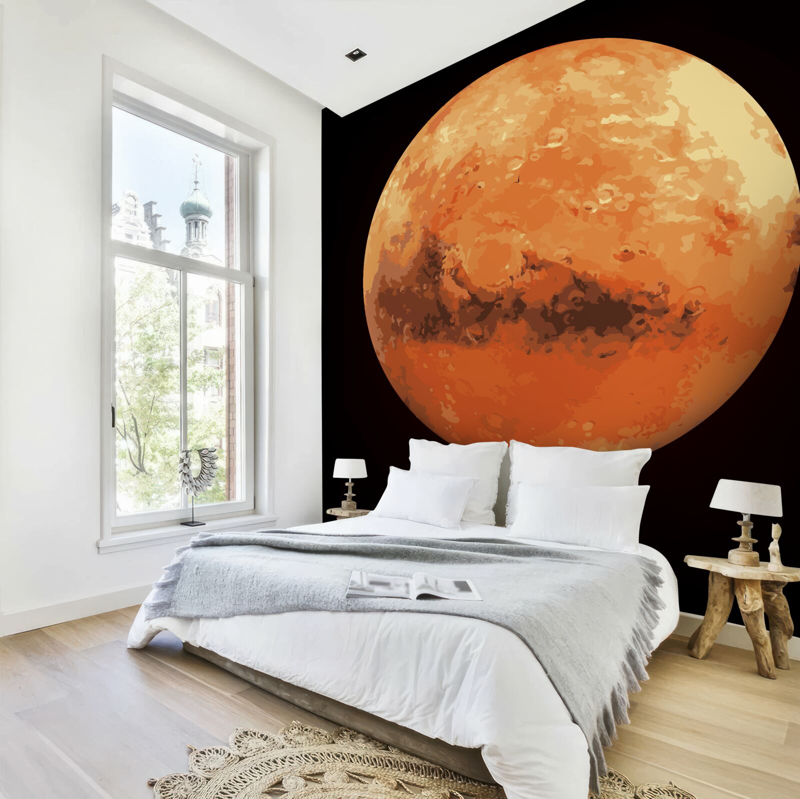 Fototapet o privire mai atentă asupra planetei mars