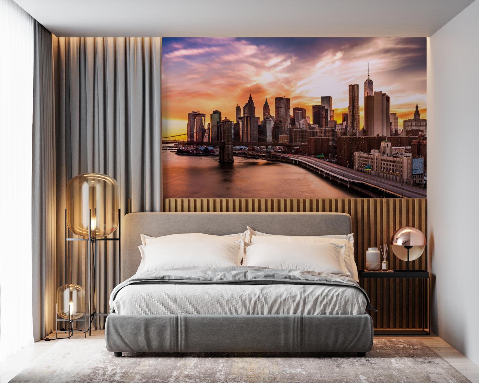 Fototapet comandați de la amber over brooklyn