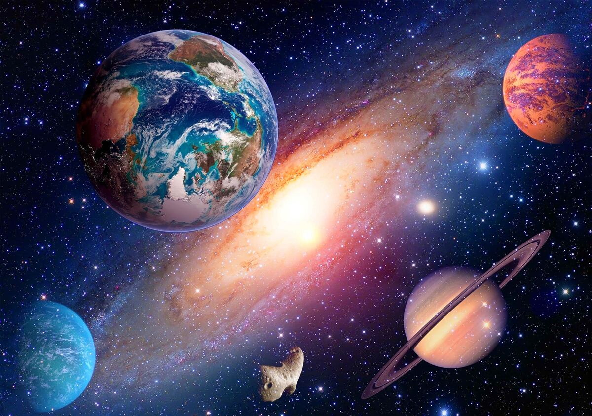 Fototapet planetă a sistemului solar