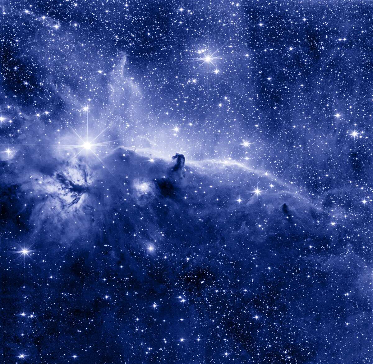 Fototapet o noapte plină de stele cosmice
