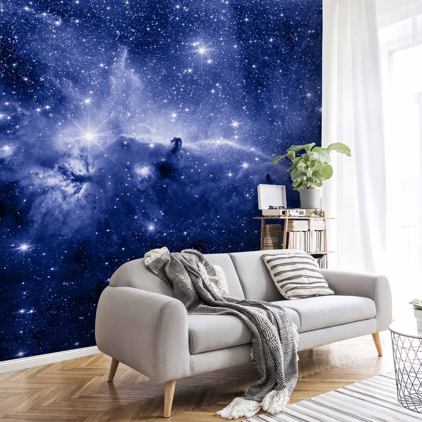 Fototapet o noapte plină de stele cosmice
