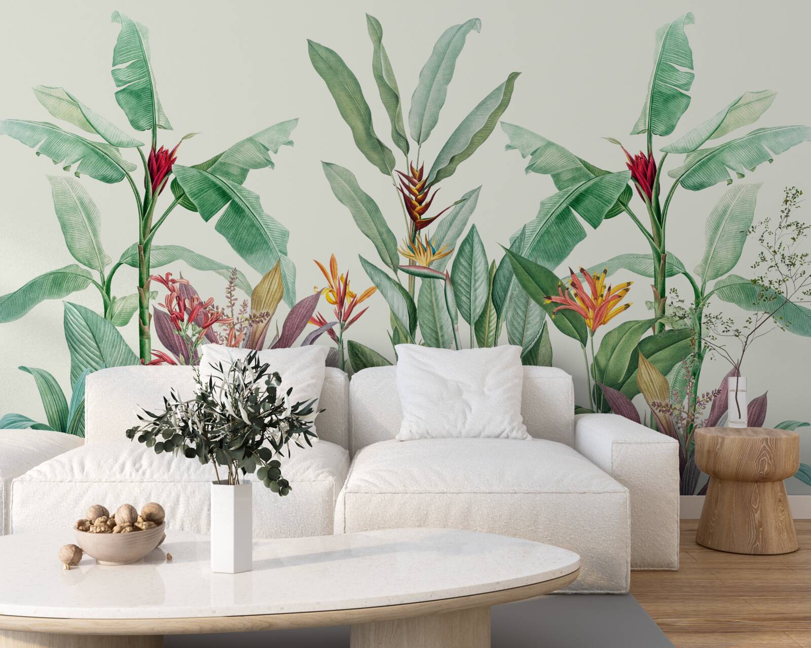 Fototapet frunze verzi tropicale