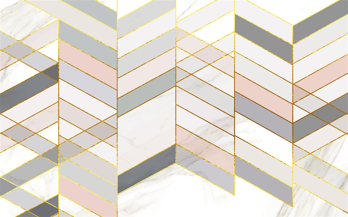 Fototapet linii pastelate dispuse pe diagonală