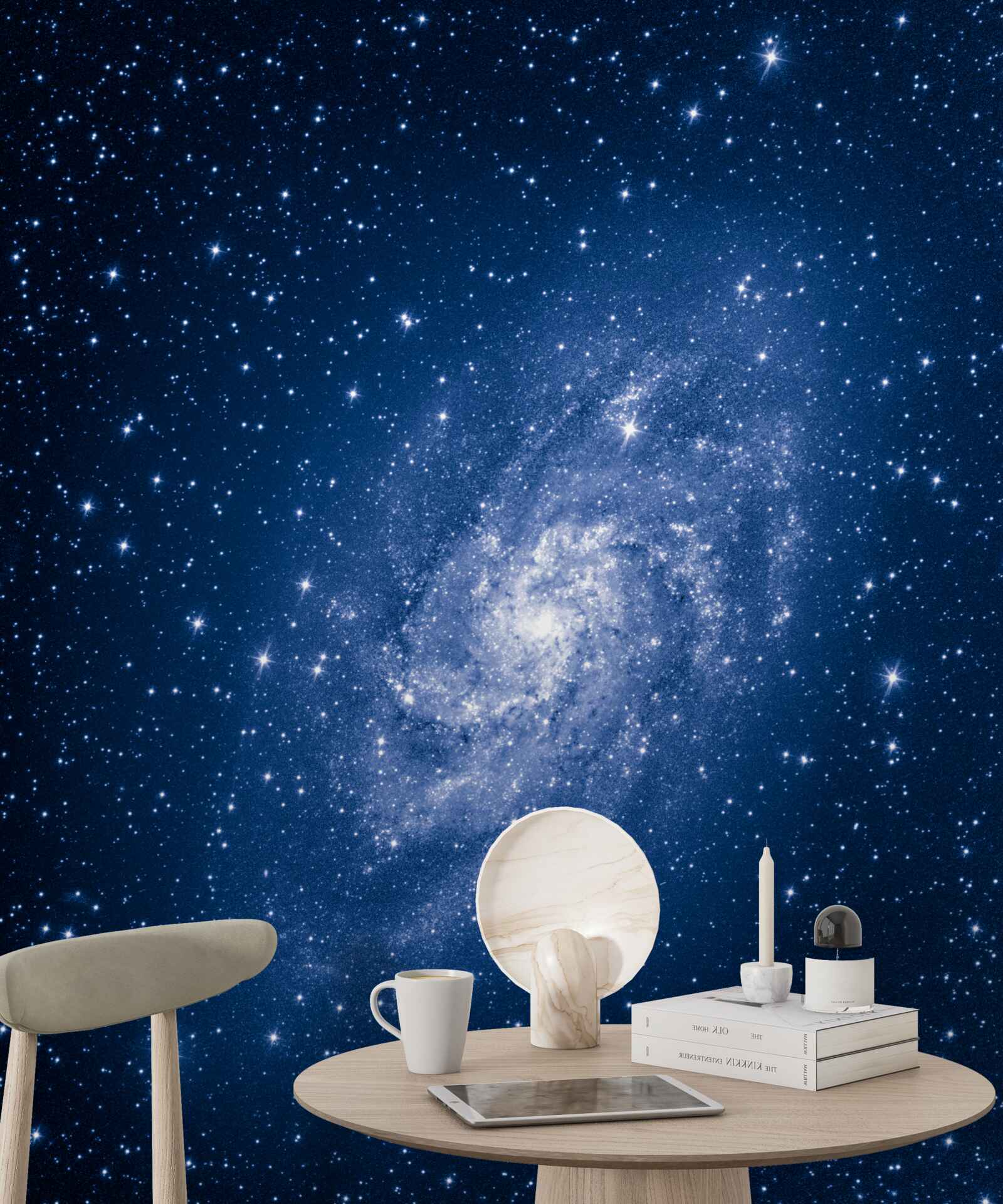 Fototapet o galaxie în spațiul înstelat