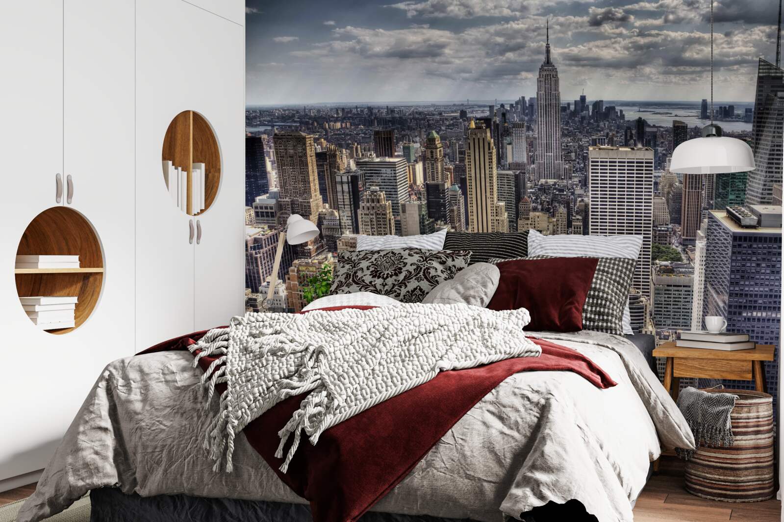 Fototapet new york așteaptă să vină ploaia
