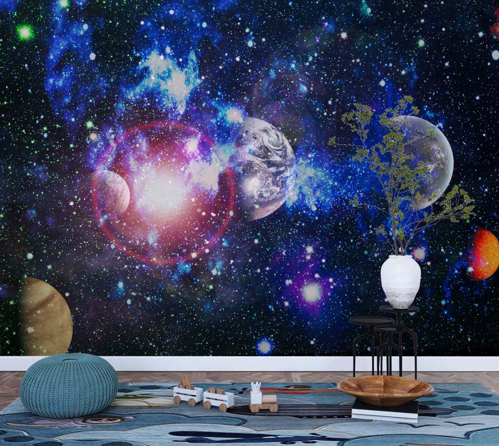 Fototapet un univers spațios și misterios