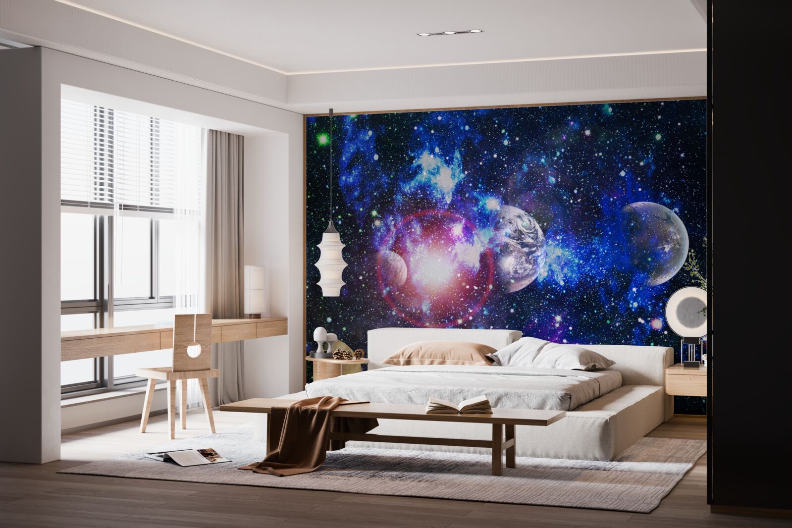 Fototapet un univers spațios și misterios
