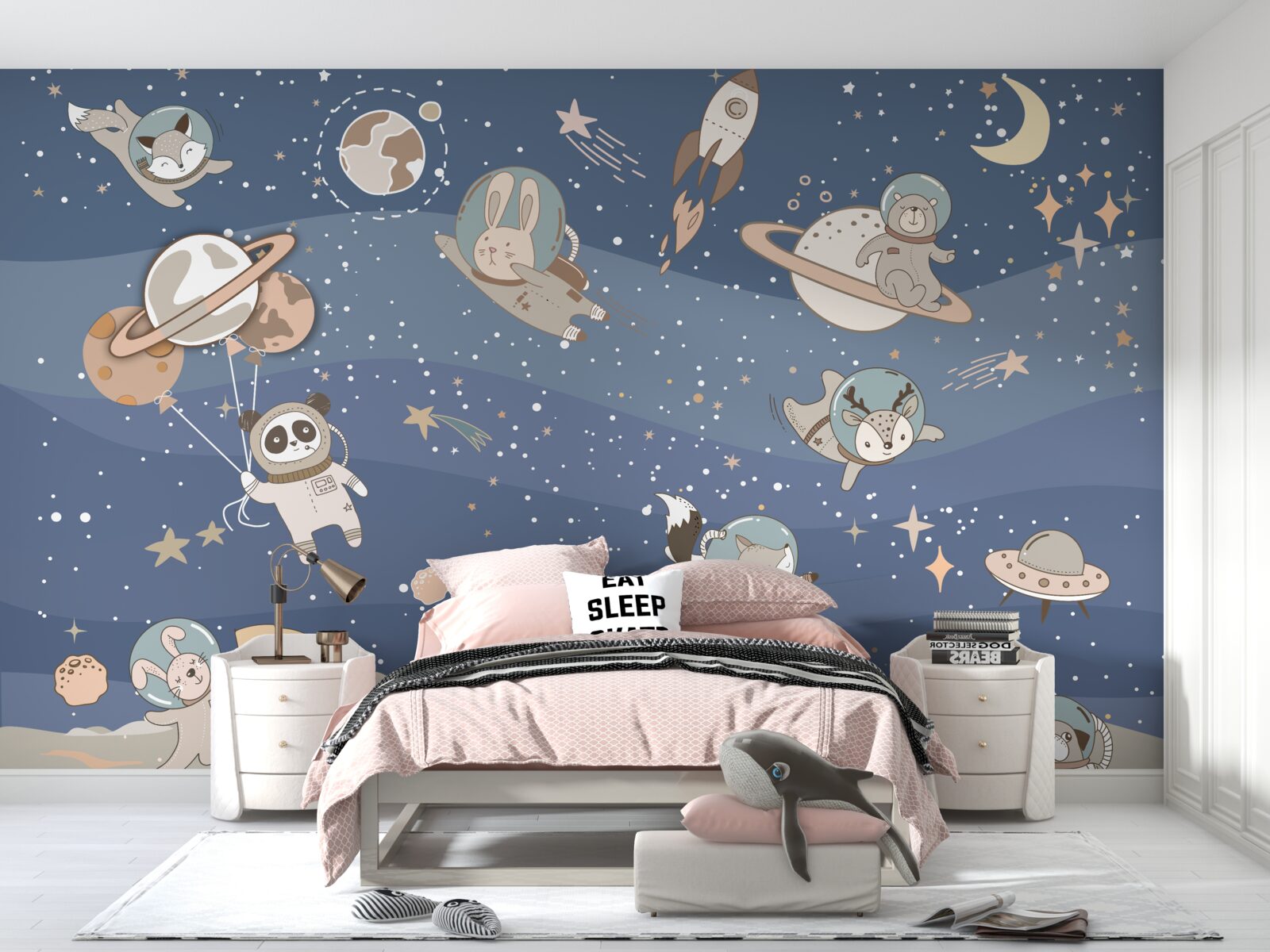 Fototapet diferitele creaturi din univers