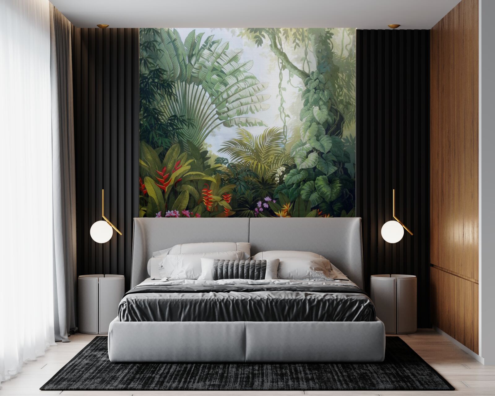 Fototapet păduri tropicale fascinante și misterioase