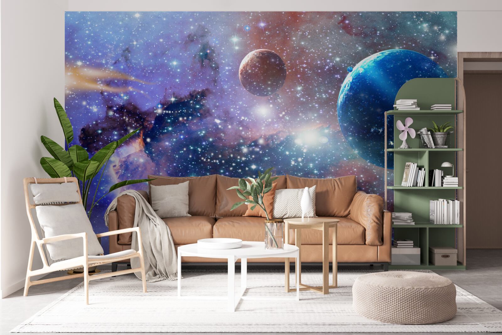 Fototapet univers luminos