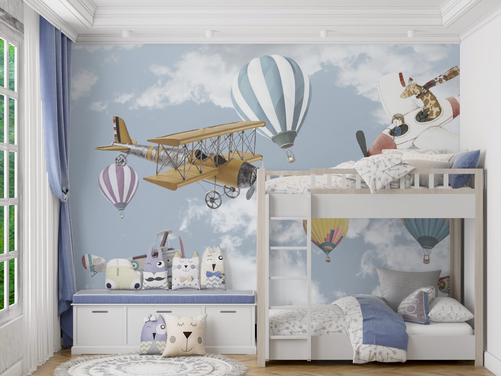 Fototapet diverse aeronave