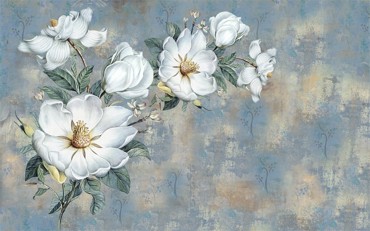 Fototapet magnolie în floare