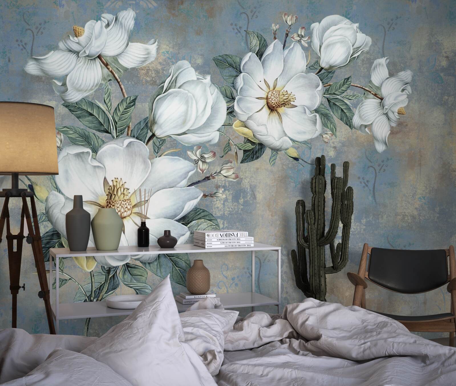 Fototapet magnolie în floare