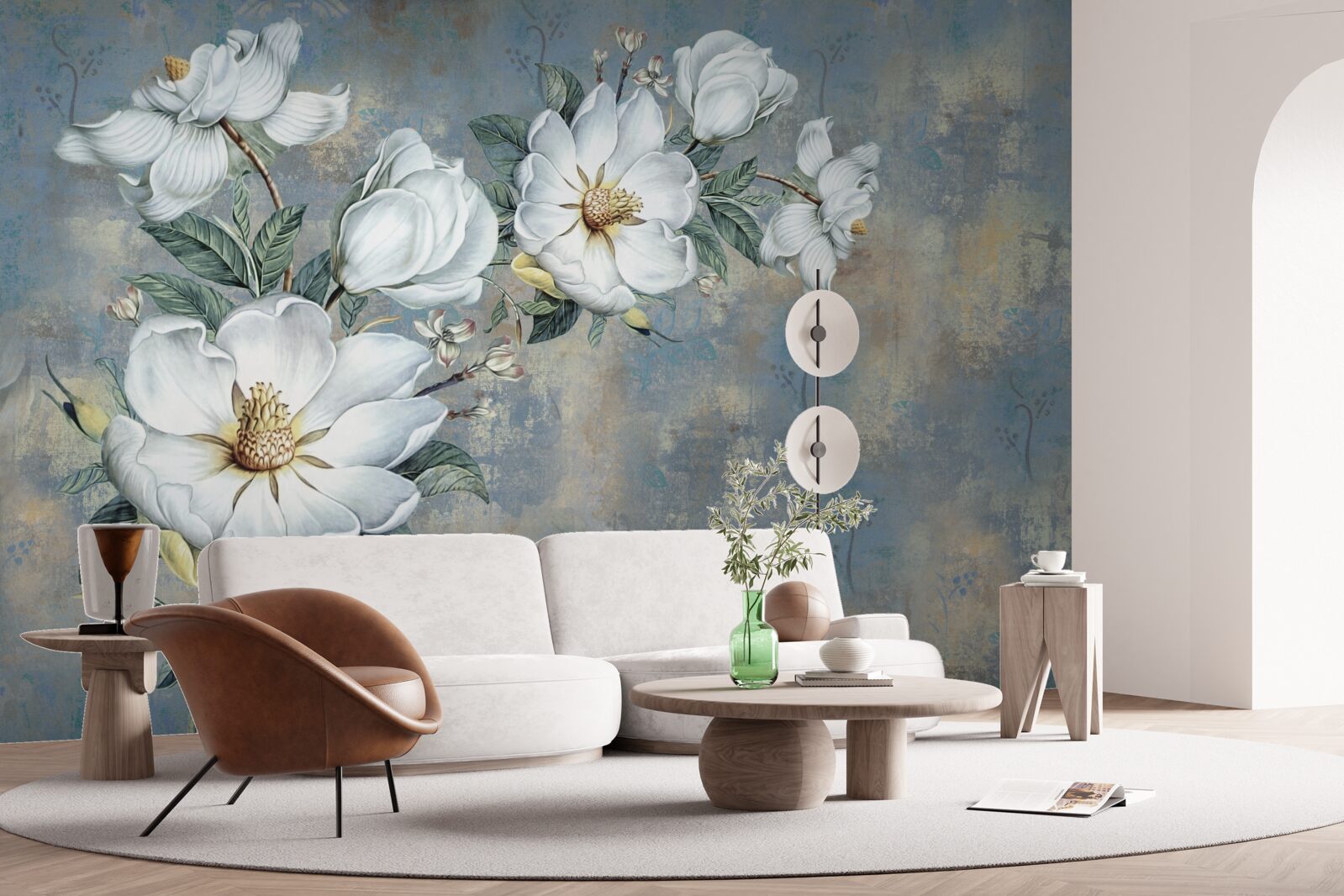 Fototapet magnolie în floare