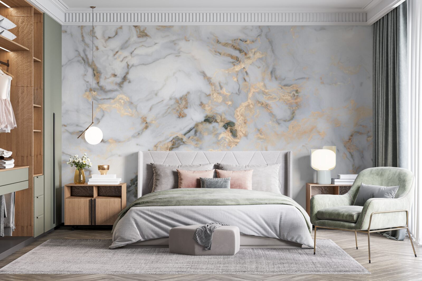 Fototapet textile, produse de masă și mobilier