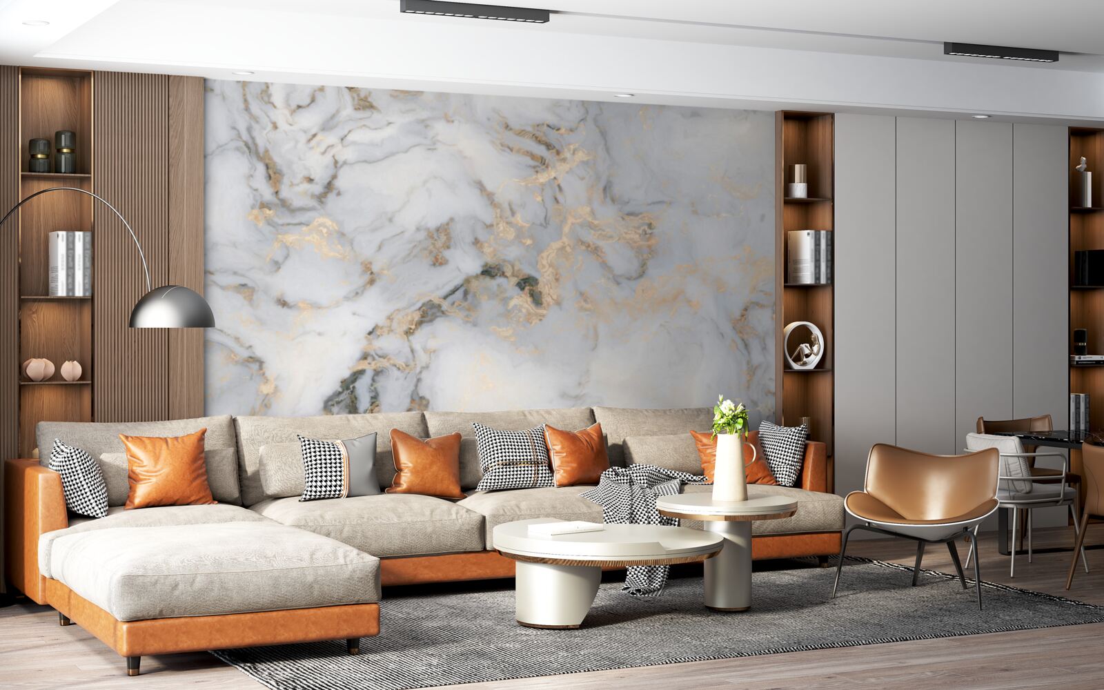 Fototapet textile, produse de masă și mobilier