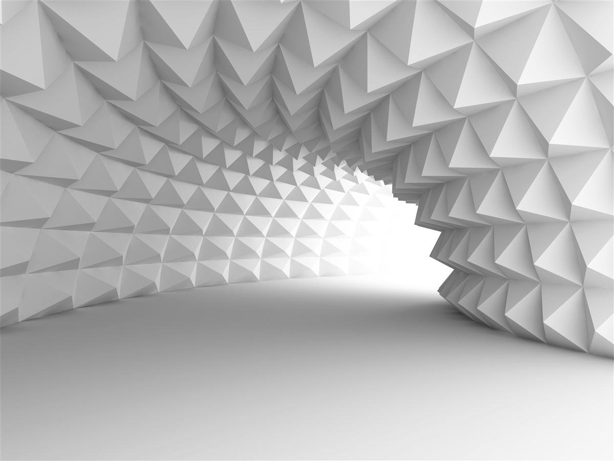 Fototapet tunel 3d